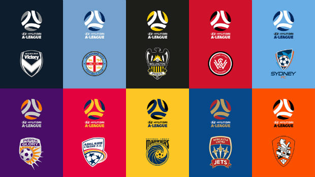 A-League logos