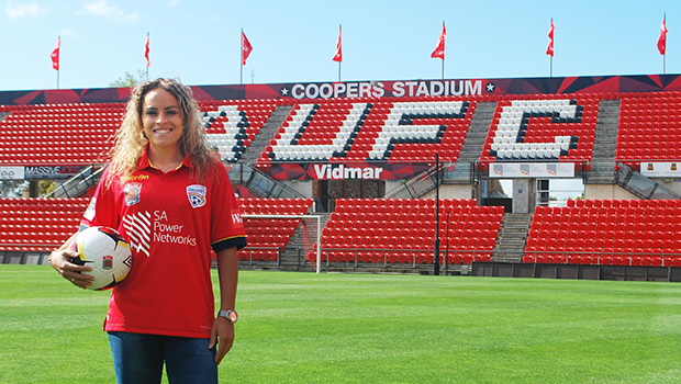 Adelaide United announces Mônica as the Club’s newest signing for the Westfield W-League.