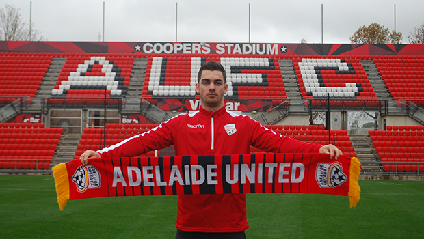 Adelaide United has announced the signing of Ben Garuccio on a two-year deal.