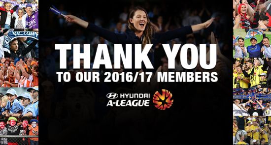 Hyundai A-League soars as membership records tumble