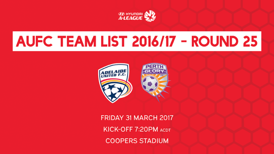 AUFC Team List 2016/17 – Round 25
