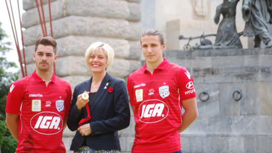 Adelaide United look ahead to Remembrance Day fixture