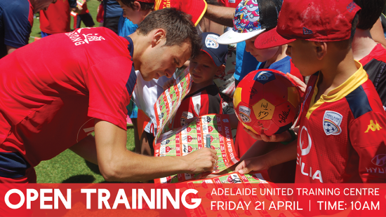 Open Training Session, Friday April 21