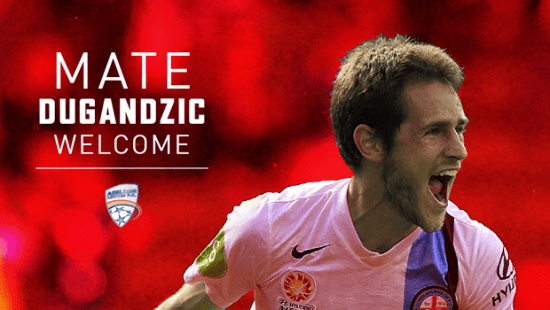 Dugandzic joins the Reds