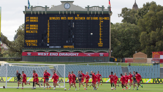 Gallery: Reds train at Adelaide Oval