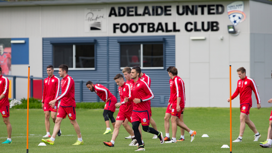 Gallery: Reds finalise preparation for Wanderers match