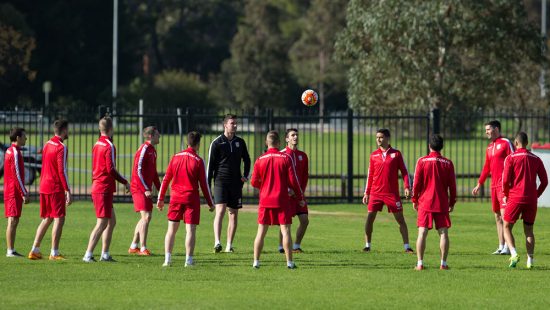Gallery: Reds hit the track for pre-season