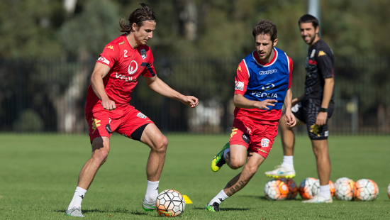 Gallery: Reds train ahead of trip to Wanderland