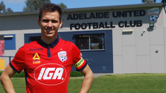 Isaías named new Adelaide United Captain at 2017/18 Season Launch