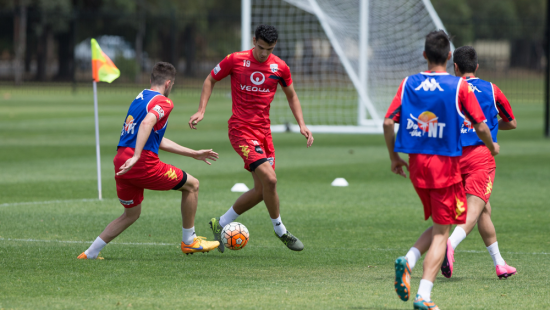 Gallery: Reds in training ahead of Glory