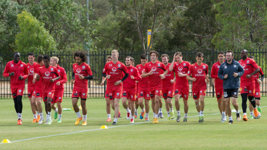 Gallery: Reds begin preparation ahead of City test