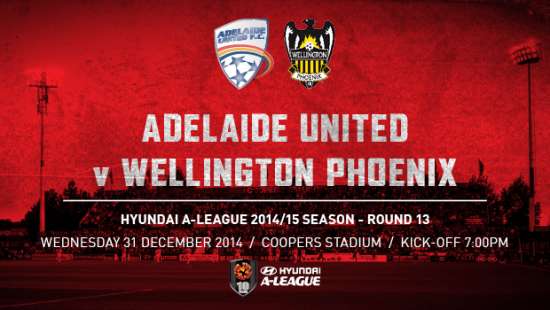 Round 13: Adelaide United v Wellington Phoenix