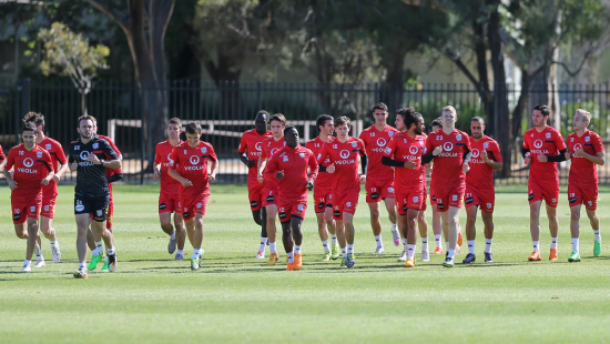 Gallery: Reds put in work for Wanderers clash
