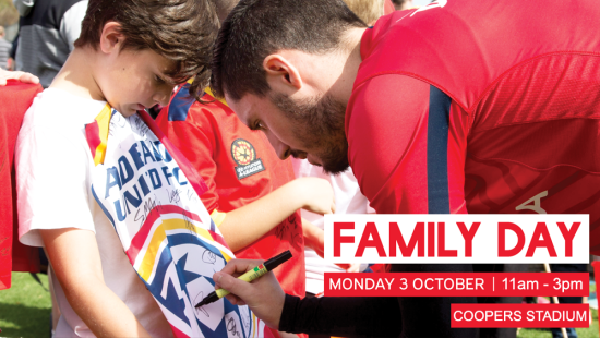 Reds to launch 16/17 with Family Day!