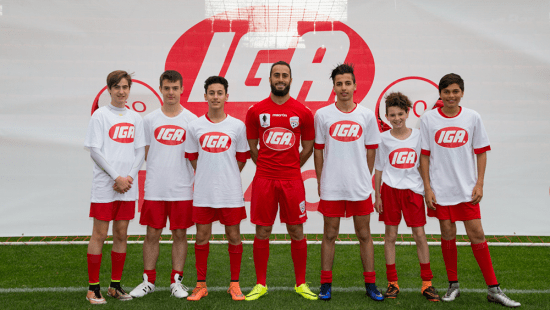 Gallery: Reds announce IGA as Premier Partner