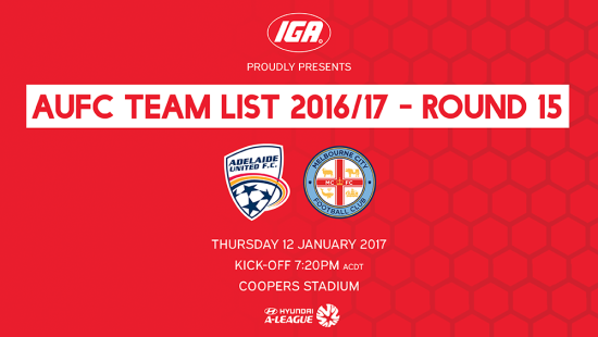 AUFC Team List 2016/17 – Round 15