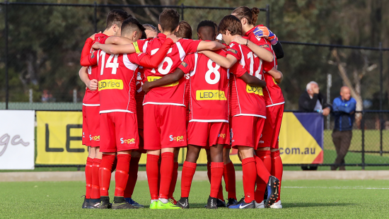 Young Reds play out entertaining draw with Adelaide Comets