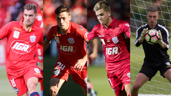 Four Reds selected for Australia U23 training camp