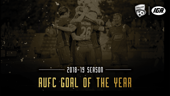 Vote for your Goal of the Year and present the Award!