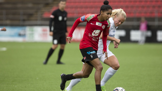 Araujo believes she has benefited from experiencing two different football cultures