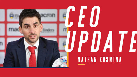 Update from Nathan Kosmina, CEO
