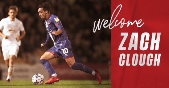 Reds sign English attacking midfielder, Zach Clough