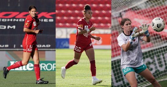 Reds trio called-up to Commbank Young Matildas camp for New Zealand series