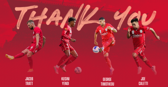 Reds bid farewell to four players