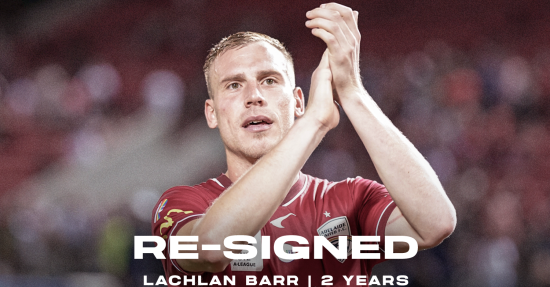 Reds and Lachlan Barr agree to two-year contract