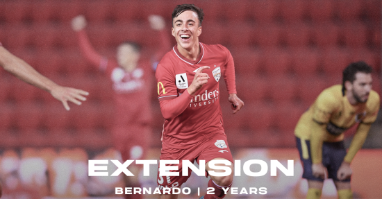 Reds extend Bernardo until 2025